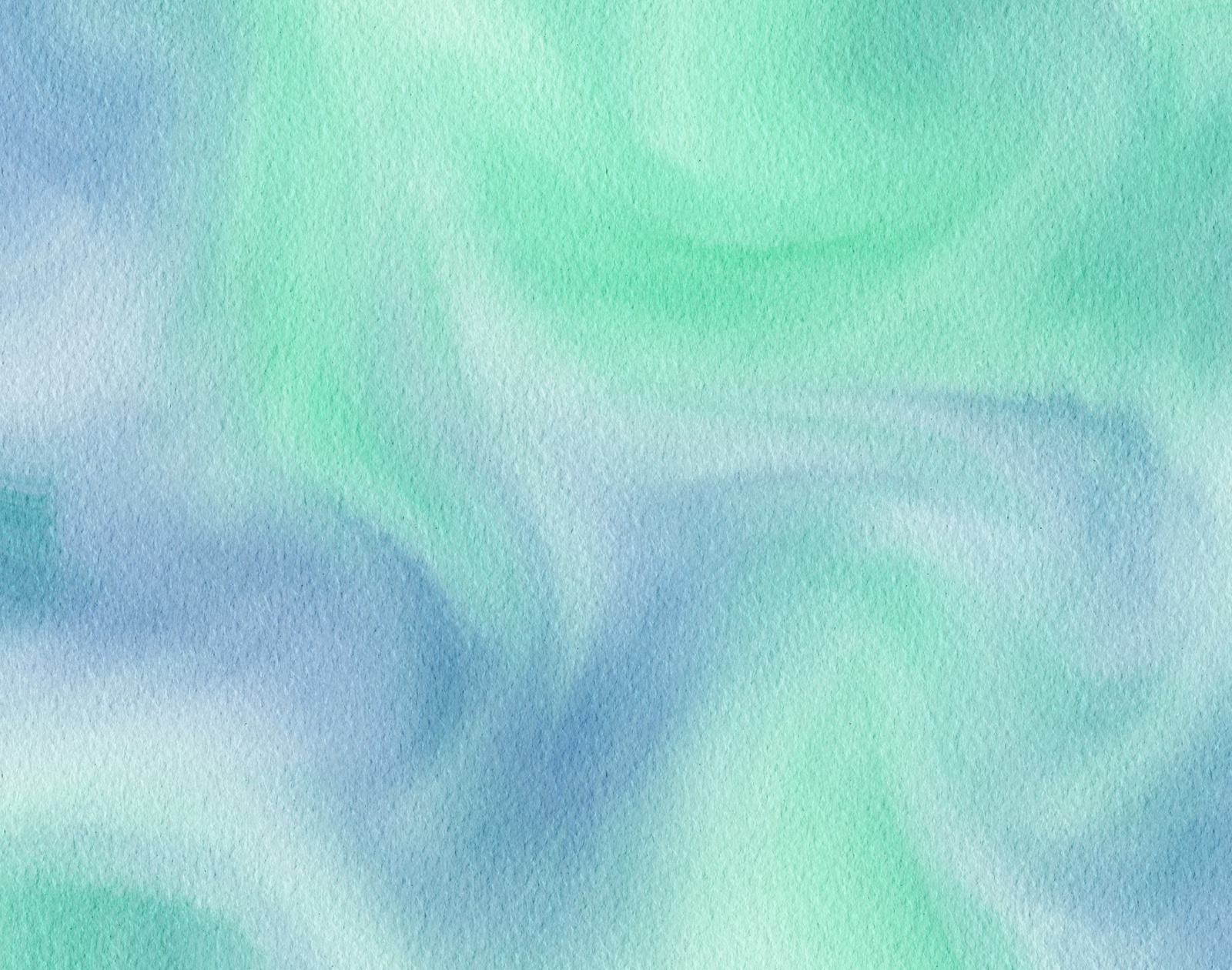 Blue Green Watercolor Background