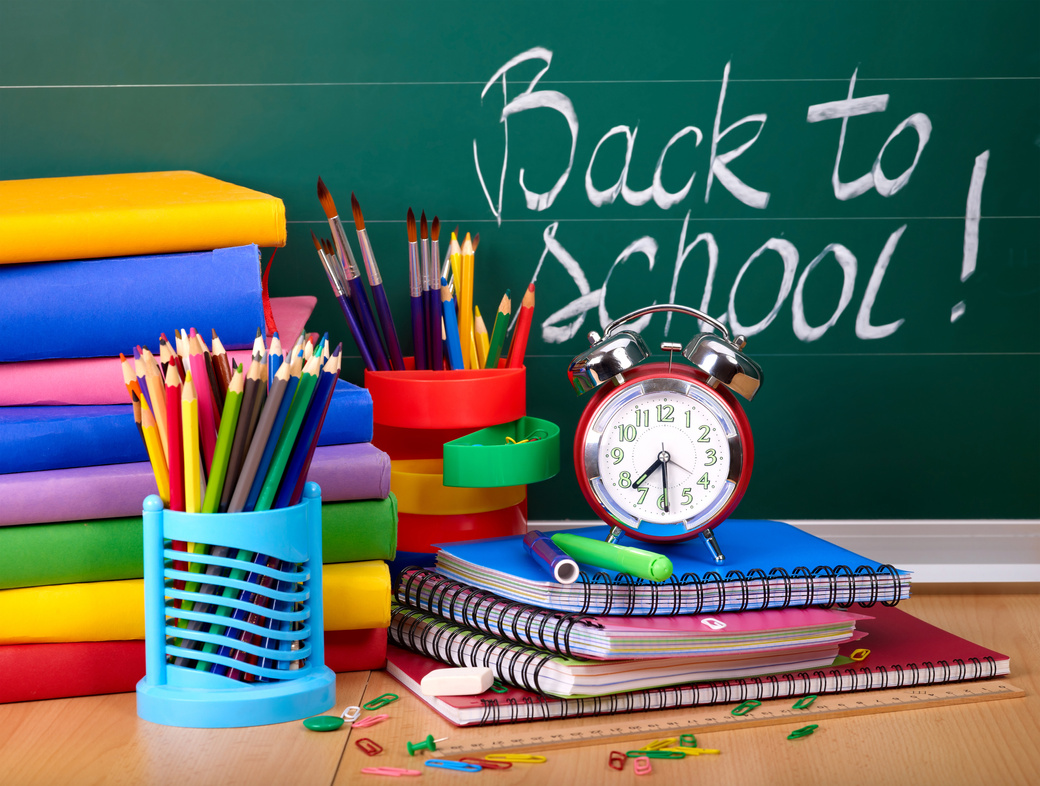 Back to school supplies